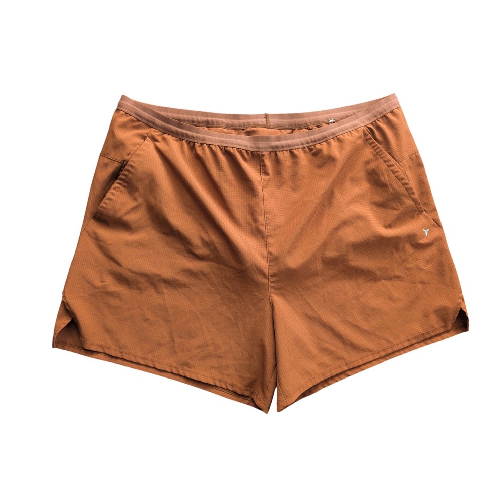 OLD NAVY Active Burnt Orange Quick Dry Athletic Shorts 5" Inseam Mens‎ Size XL